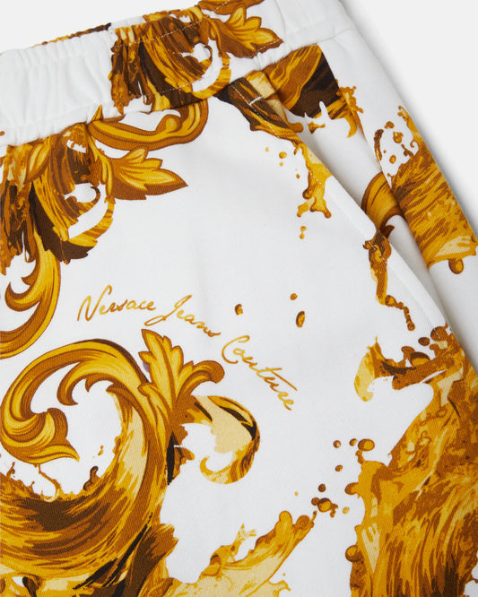 Versace Jeans Couture - Joggers in jersey di cotone con stampa