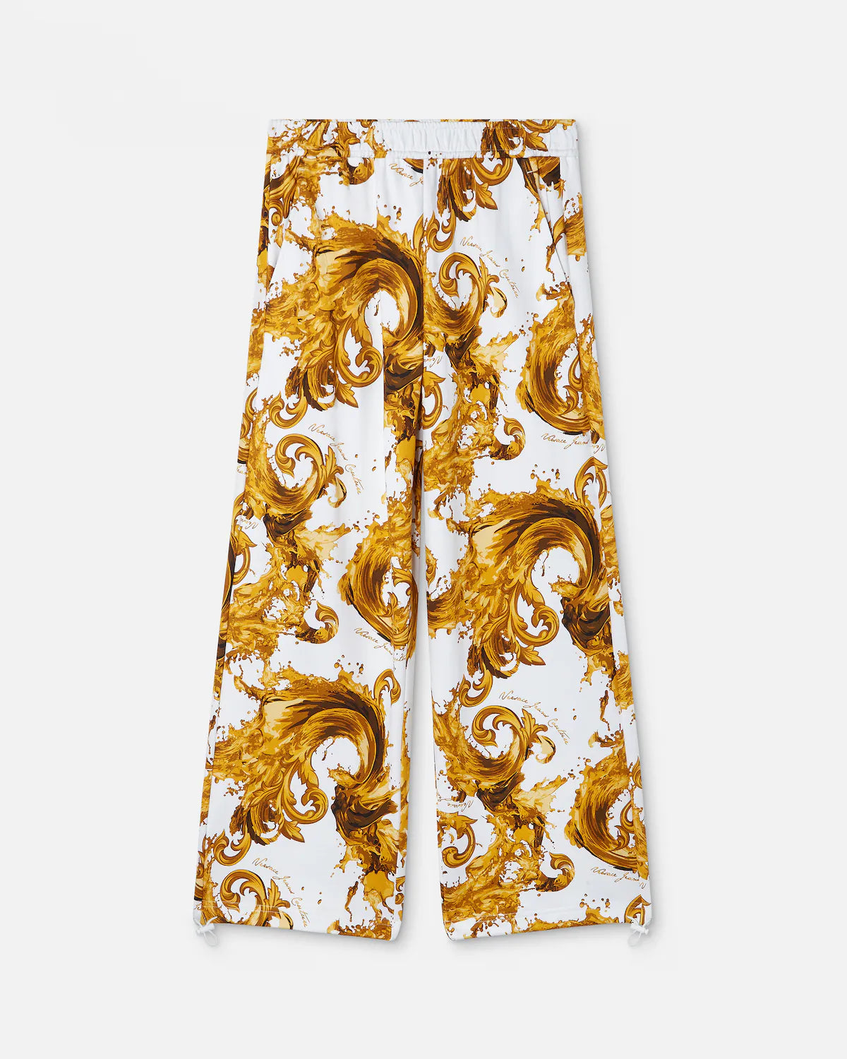 Versace Jeans Couture - Joggers in jersey di cotone con stampa
