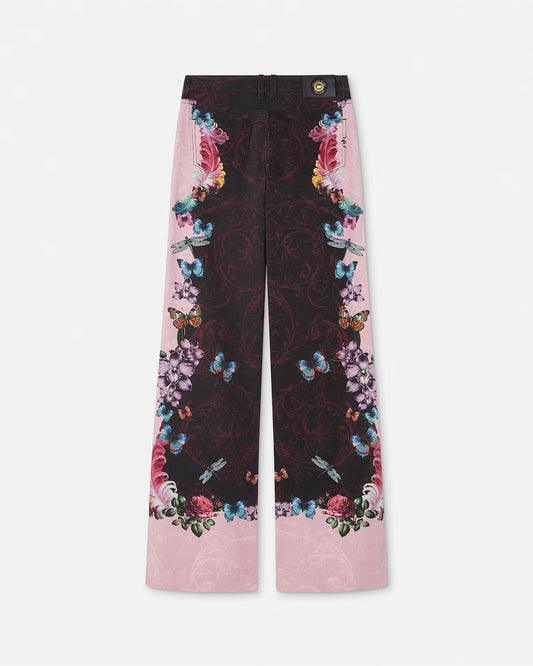 VERSACE JEANS COUTURE - Jeans a gamba larga Cabinet de Curiosité