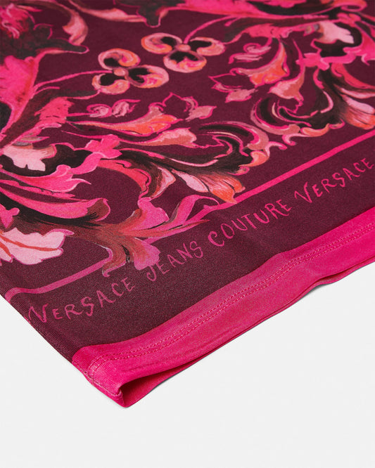 VERSACE JEANS COUTURE - Gonna midi Porcelain Barocco