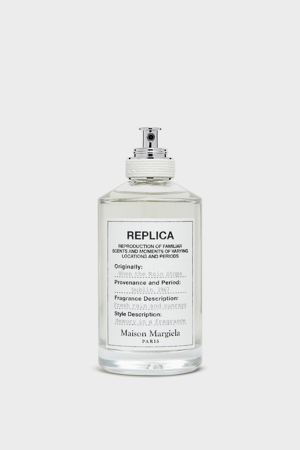 Maison Margiela - Eau de toilette Replica When the Rain Stops 100 ml