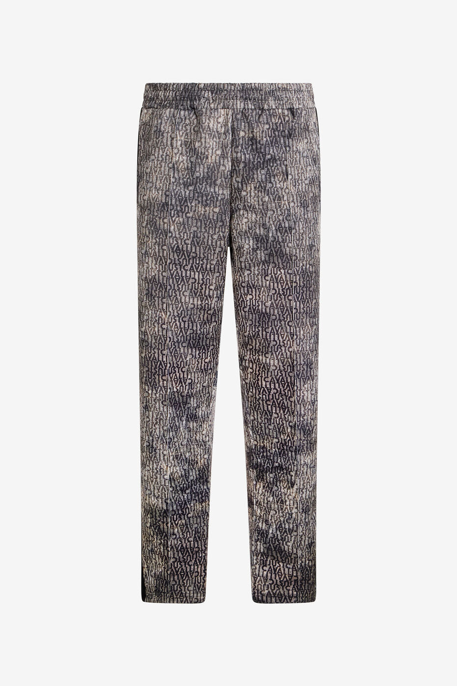 Just Cavalli - Pantaloni Effetto Scolorito Con Lettering All Over